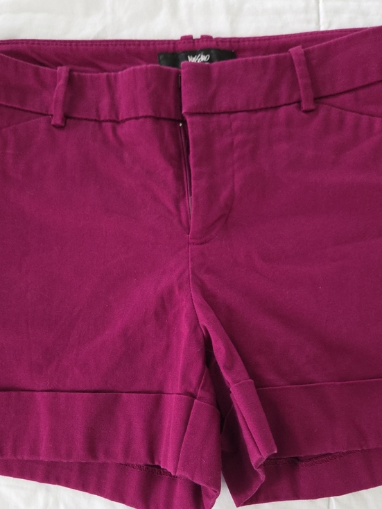 Mossimo Supply Co. Pants - Cotton Shorts With Cuff Mossimo Sz 4 No Flaws Magenta